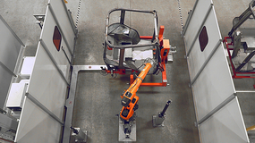 Qualitätsprüfung mit QIROX-Roboter bei AGCO Fendt